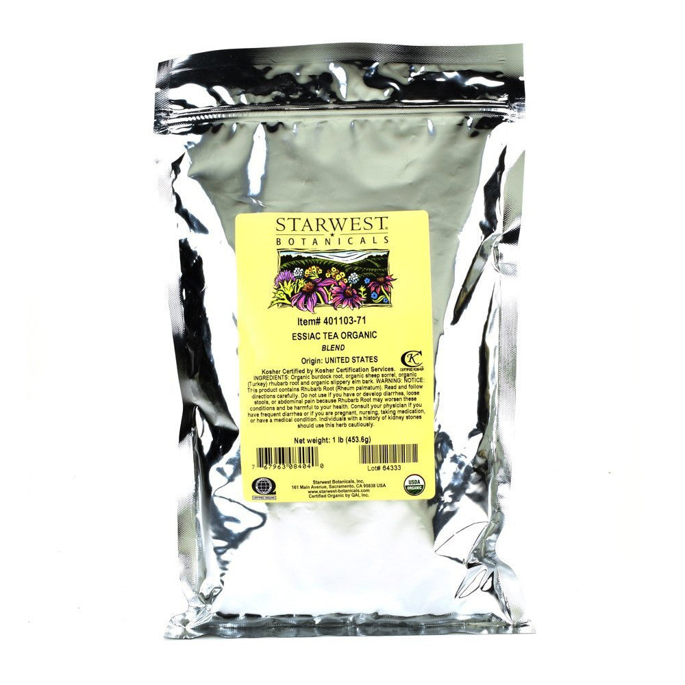 Starwest Botanicals Organic Essiac Tea, 16 Oz